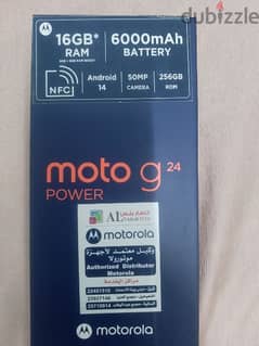 Moto g24 power  16ram 256 rom
