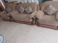 Urgent sale sofa set 1+2+1 . very good condition 0