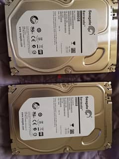 2Tb Seagate Hard Disks ( Removed From New Pc)
