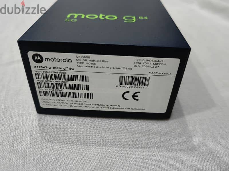 Motorola G84 5G Blue Colour 12GB/256GB Variant 7