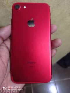 i phone 7 red 128 gb good condition