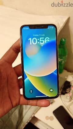 iPhone x 6 month ues no open good mobile  256gb