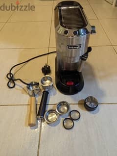 Delonghi Coffee Machine with accessories