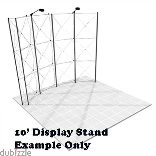 NOMADIC INSTAND 10 FT POP-UP TRADE SHOW DISPLAY 2