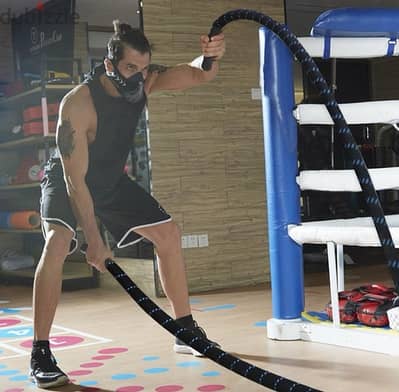 Battle Rope 1.5" 50ft 15m Workout Exercise