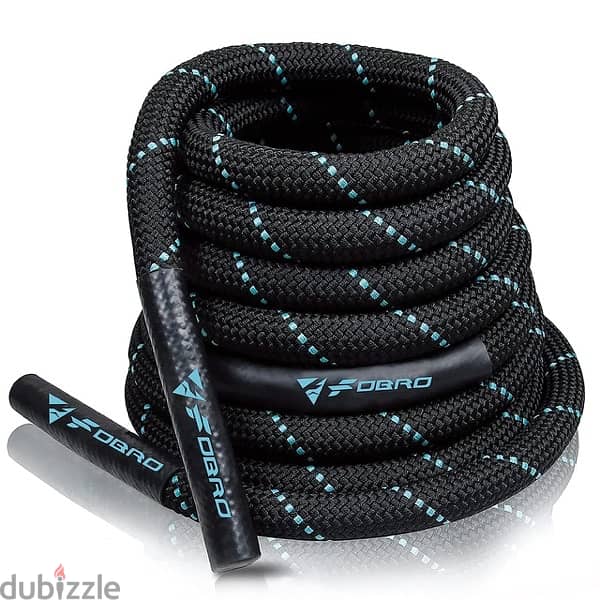 Battle Rope 1.5" 50ft 15m Workout Exercise 3