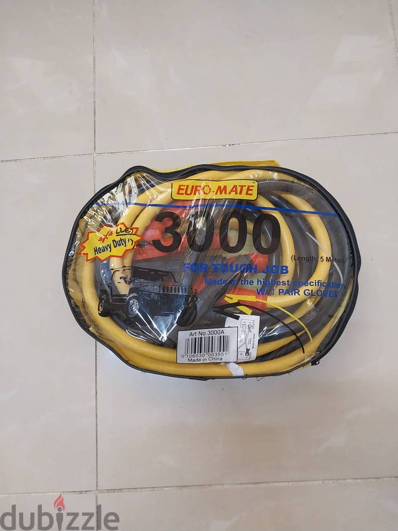 Car Jumper Cable Heavy Duty 3000 AMP 5 meter length 1