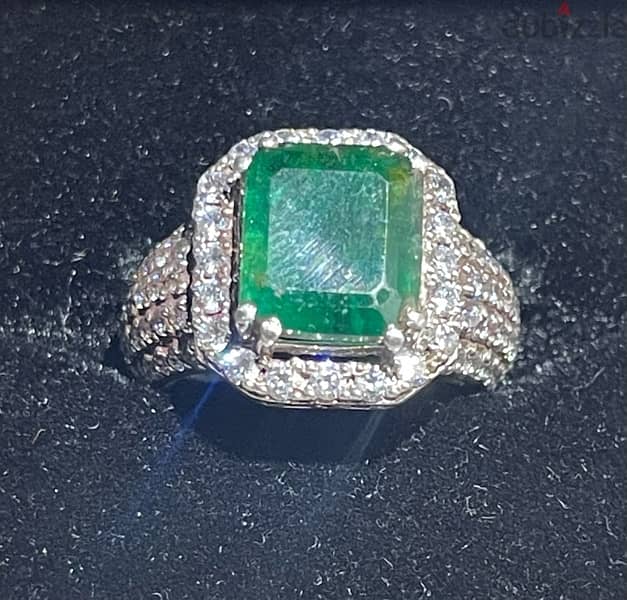 Natural Emerald Ring 0