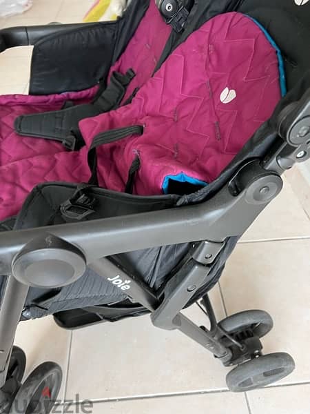 joie twins stroller like new condition 1