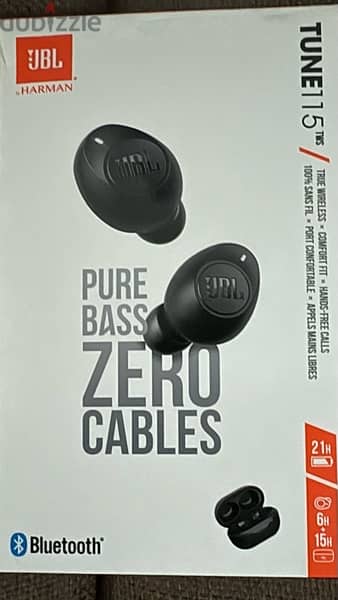 JBL EAR BUDS MODEL Tune 115TWS wireless