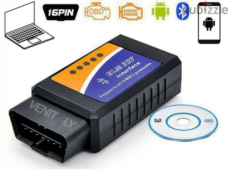 OBD2 Car Fault Detection Tester 0