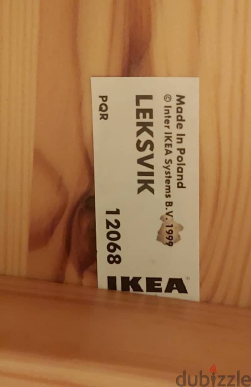 IKEA LEKSVIK wooden table 3