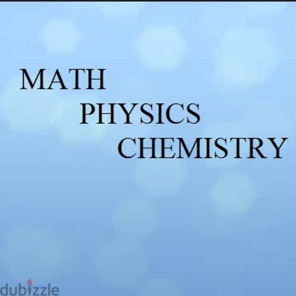 Maths, physics and chemistry tutor 2