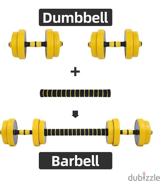 50 kg dumbbells new only silver cast iron bar and box 35 kd 17