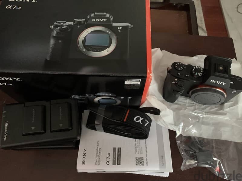 Sony A7SII Camera body + Batteries and charger 0