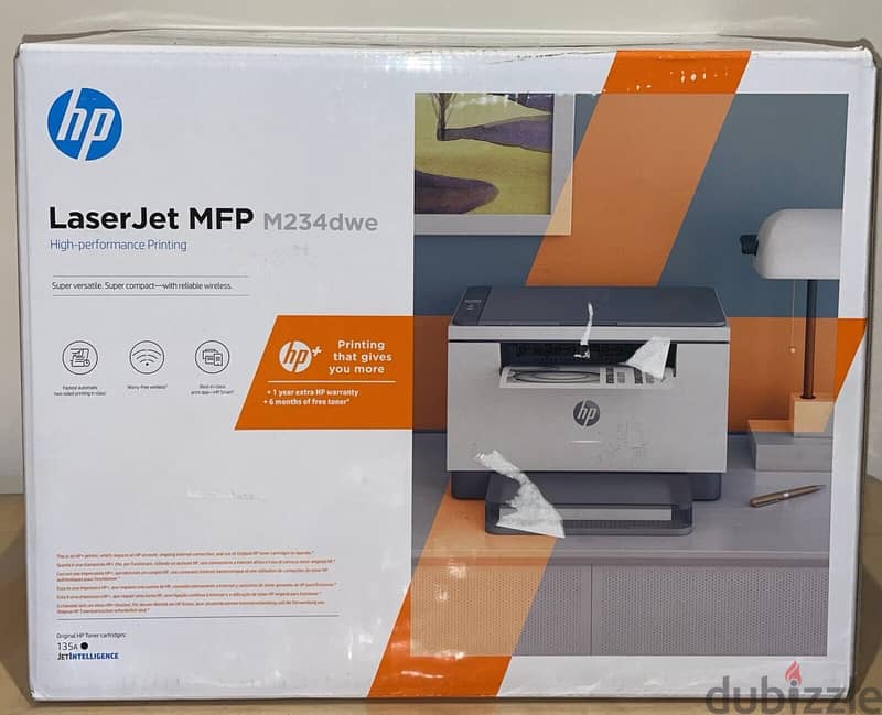 HP LaserJet MFP M234dwe Wireless A4 Mono Laser Printer 0