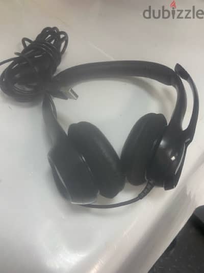 logitec USB Wired Headphones for sale