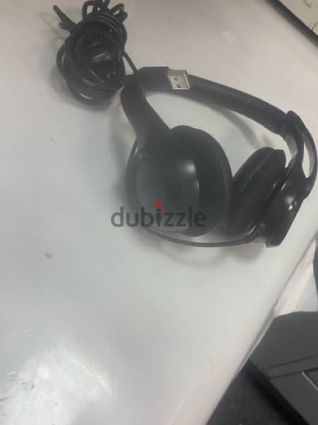 logitec USB Wired Headphones for sale 3