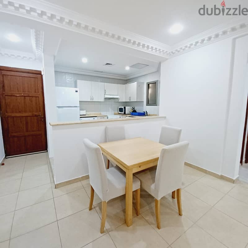 Furnished apartment for rent in Mahboula Block 1 4