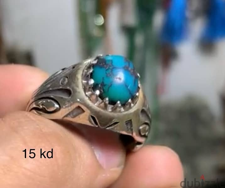 36 Natural stones Rings 7