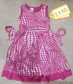 party wear for kids, 4 frocks for 8KD