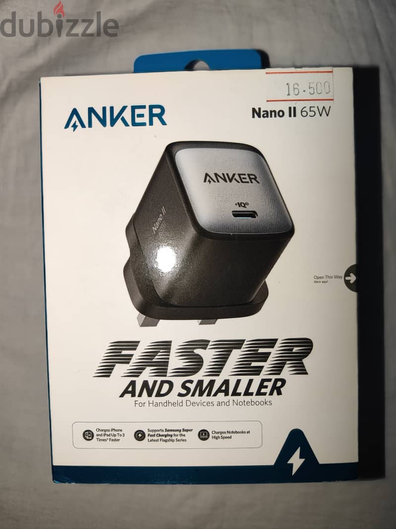 Anker Nano II 65W GaN II - New Sealed Packed 0