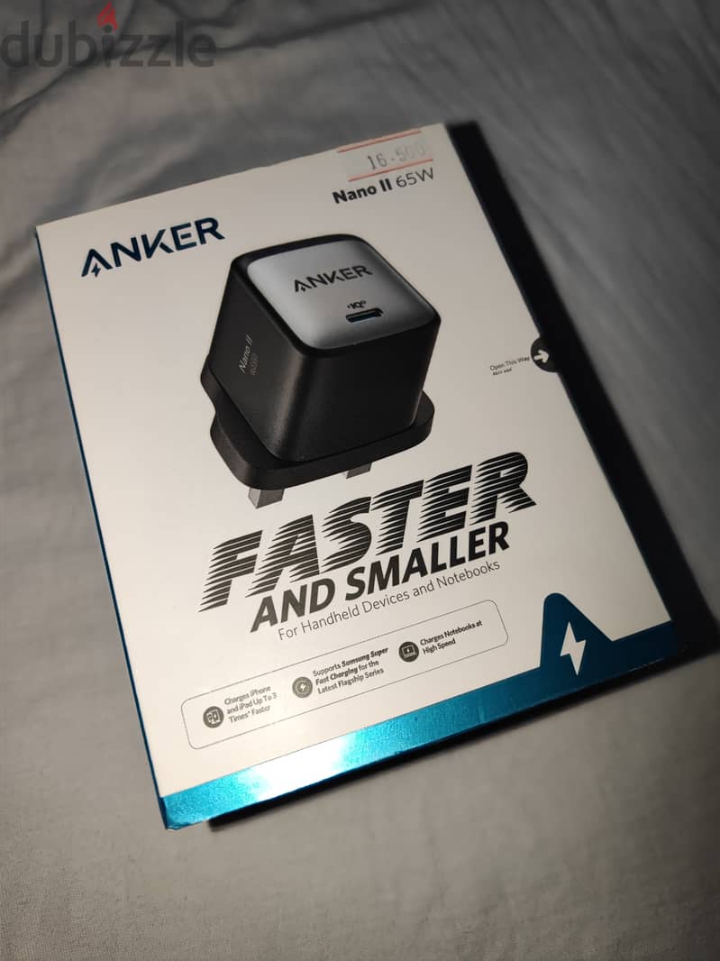 Anker Nano II 65W GaN II - New Sealed Packed 1