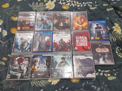 PS3 and PS4 games for sale