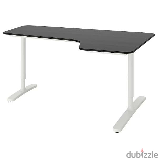 IKEA Bekant Right corner table 2