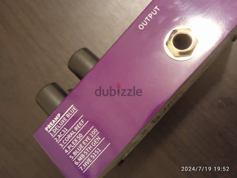 Flamma Preamp Guitar Pedal 1