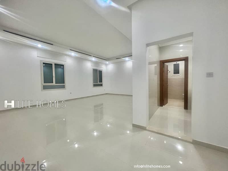 BRAND NEW THREE MASTER BEDROOM FLOOR FOR RENT IN AL SALAM AREA 2