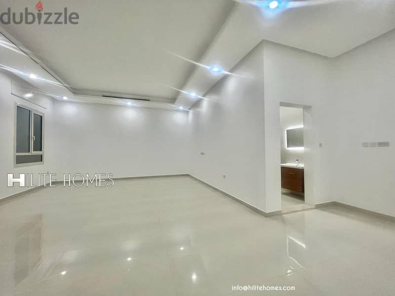 BRAND NEW THREE MASTER BEDROOM FLOOR FOR RENT IN AL SALAM AREA 8