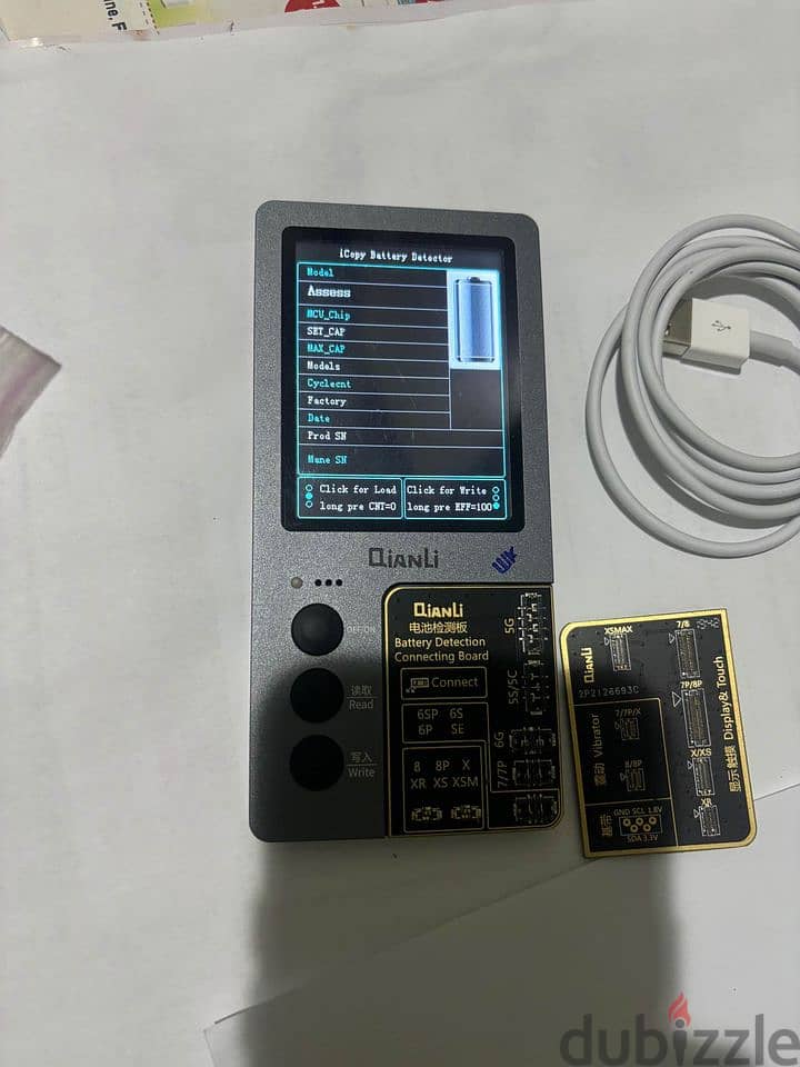 iCopy Plus 6in1 LCD Ture Tone Virbrator EEPROM Programmer Battery 0