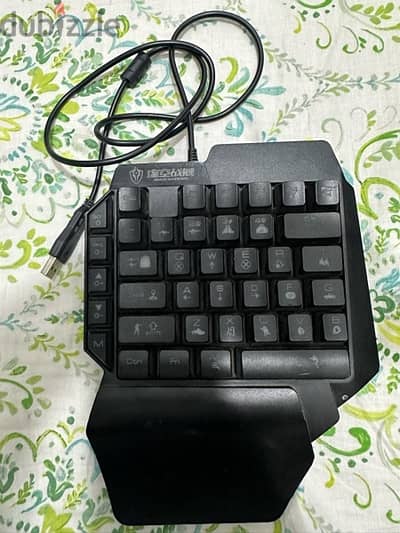 Space Warship mini game keyboard