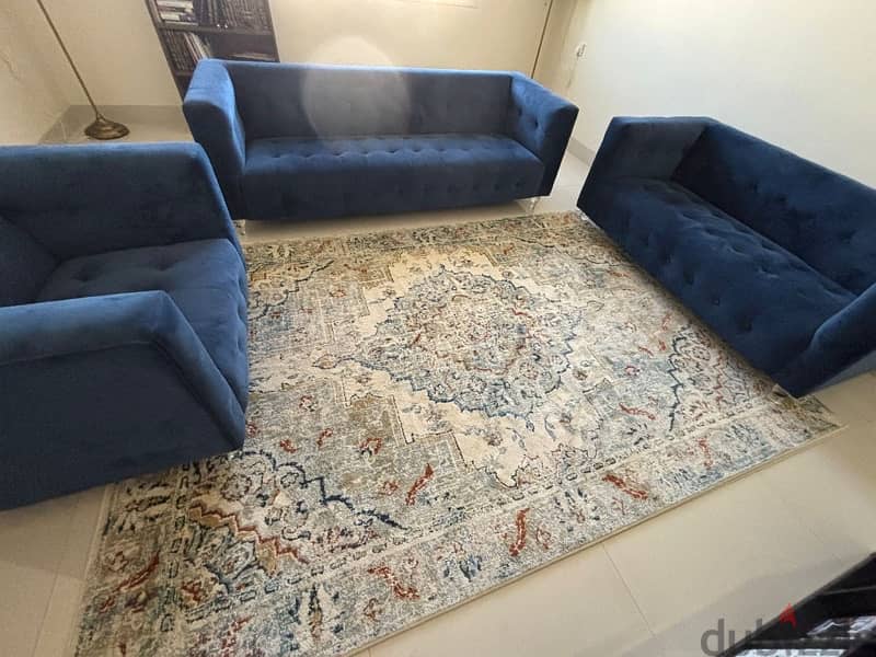 Abyat or Safat home 3 Sofas set 1