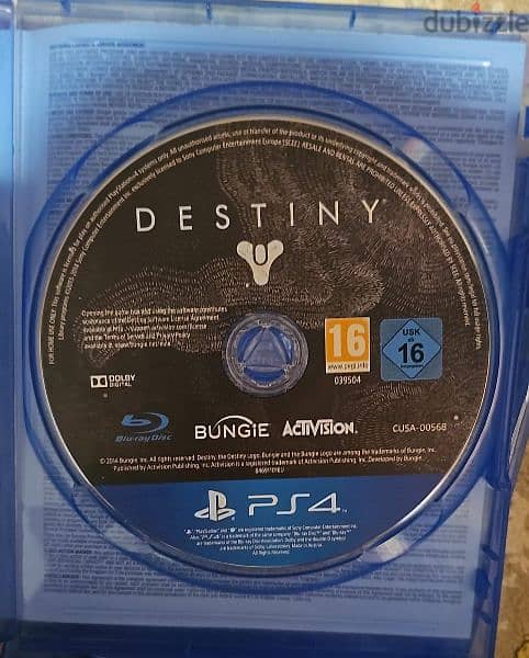 destiny disk for ps4 0