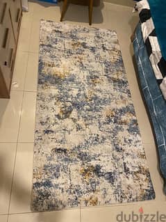 Blue Plush Carpet
