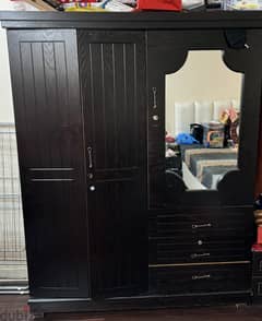 Wooden Cabinet for sale kd 25