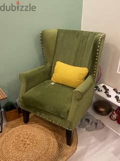 Velvet Sofa Chair