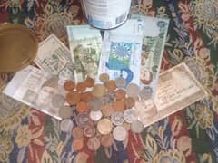 mix coins and currency notes for sale