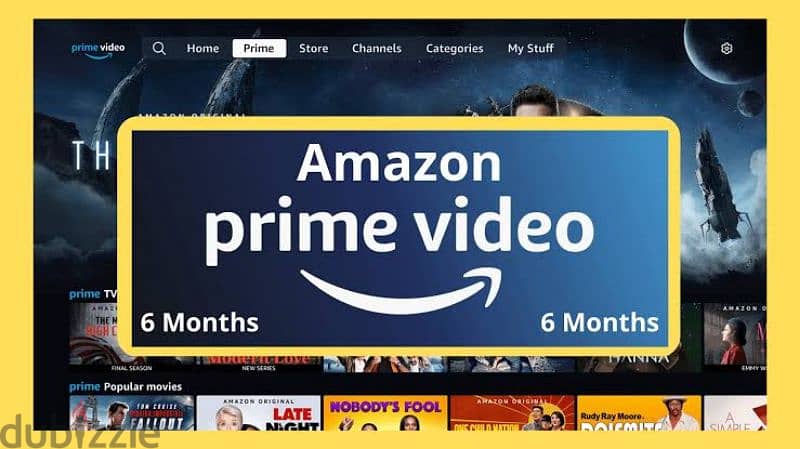 Amazon Prime Video 6 Month Available at 4 KD 0