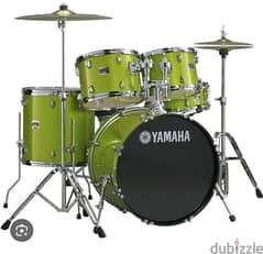 yamaha drums green clour