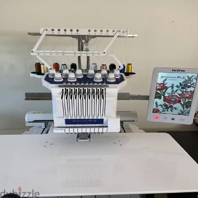 Brother Entrepreneur Pro X PR1050X Embroidery Machine & Hat Hoop 0