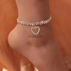 Luxury Shiny Zircon Anklet Foot Chain Bracelet