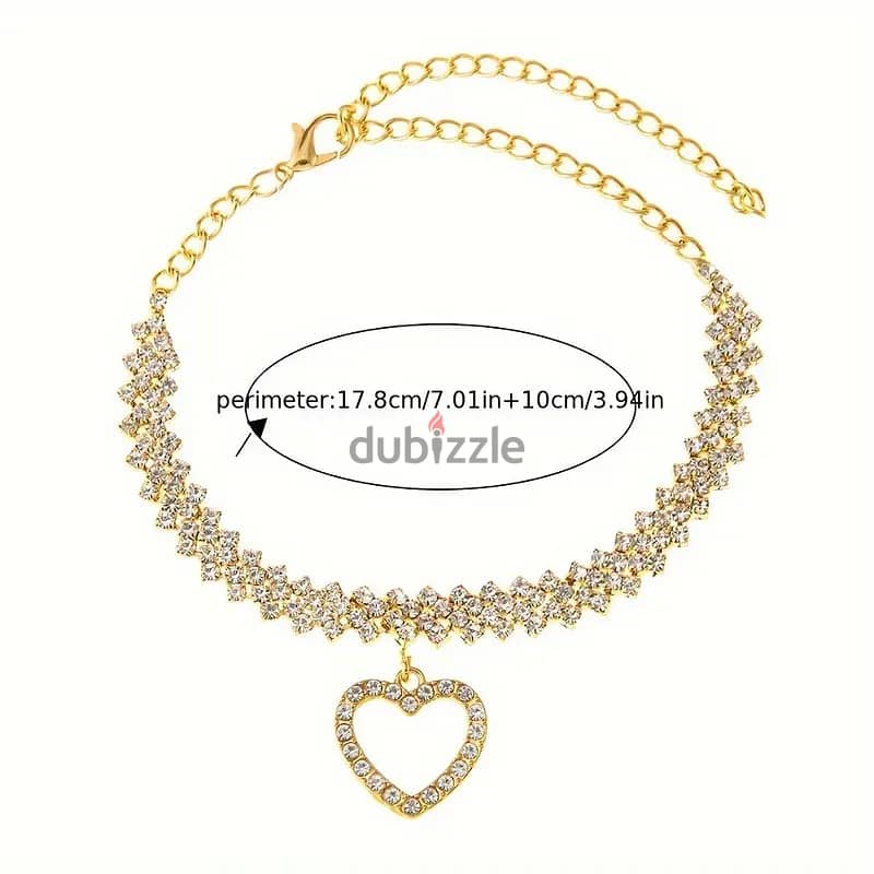 Luxury Shiny Zircon Anklet Foot Chain Bracelet 2