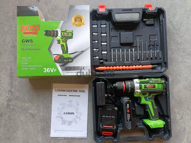 Boss Cordless Drill 2