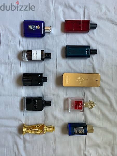 5ml and 10ml bottles of popular perfumes 0