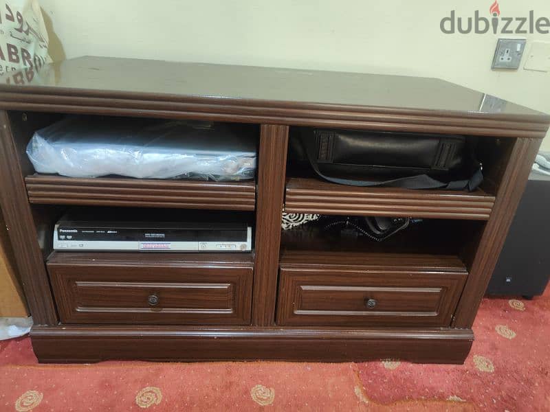 Home centre TV stand and one shoe rack 1