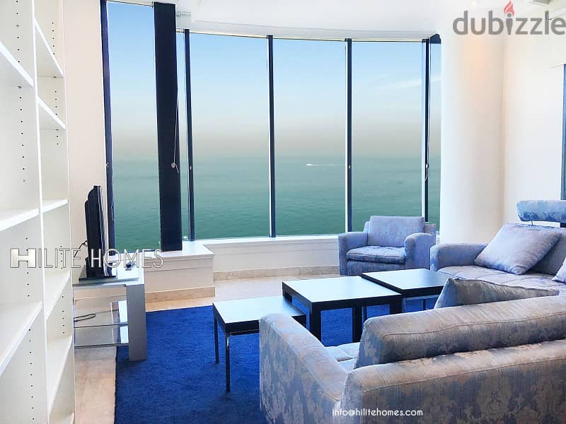 Three Bedroom Apartment For Rent in Salmiya with Stunning Beach View 7