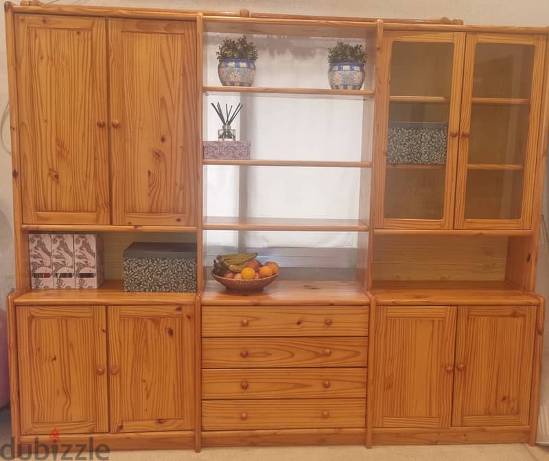 SOLID WOOD CABINET FOR SALE 0